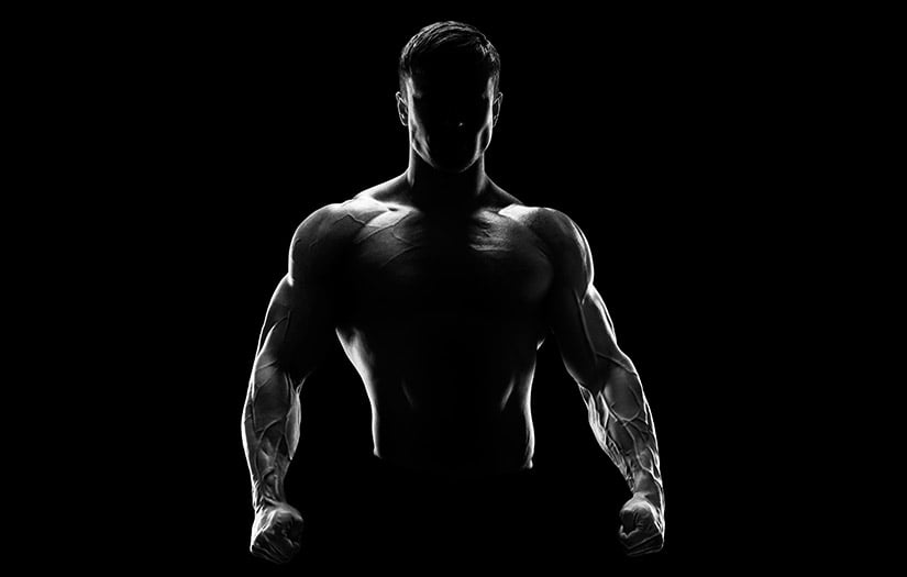 a man after clean bulking